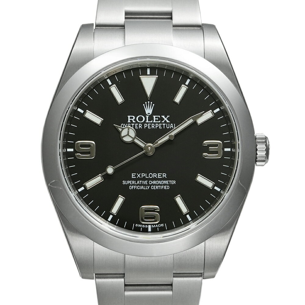 【プレゼントにもオススメ】未使用品 ROLEX エクスプローラー1 ブラックアウト 保...