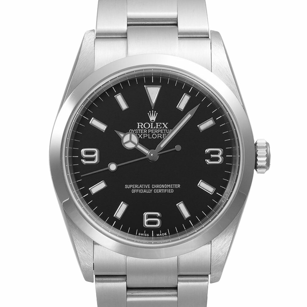 エクスプローラー1 K番 一部テープ付き 箱・保証書付き Ref.114270 中古品 メンズ 腕時 ...