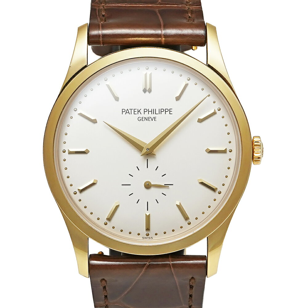 PATEK PHILIPPE カラトラバ Ref.5196J-001 シルバー 中古品 メンズ 腕時 ...