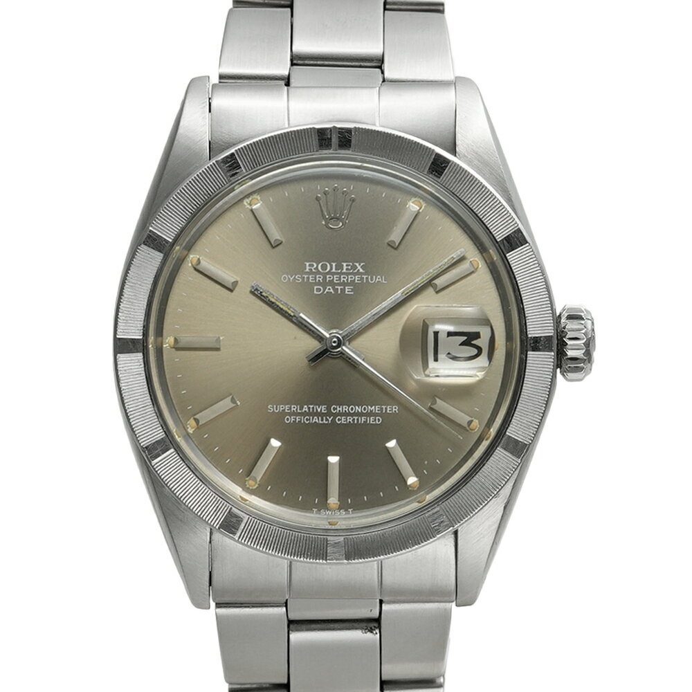 乐天商城 - ROLEX オイスターパーペチュアル デイト 1970年頃製造 内箱・クロノメーター証書 Ref.1501 アンティーク品 メンズ 腕時計