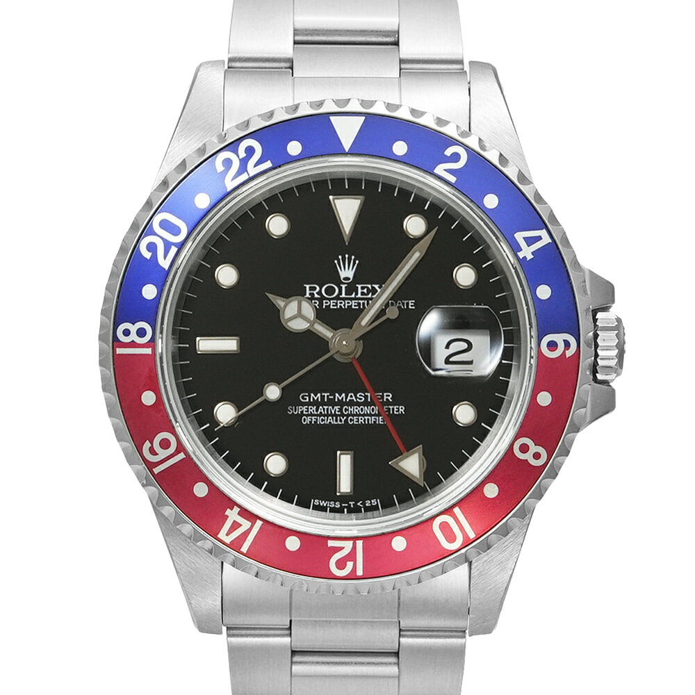 GMTマスター ペプシ 青赤ベゼル W番 1994年～1995年製造 Ref.16700 中古品 メ ...