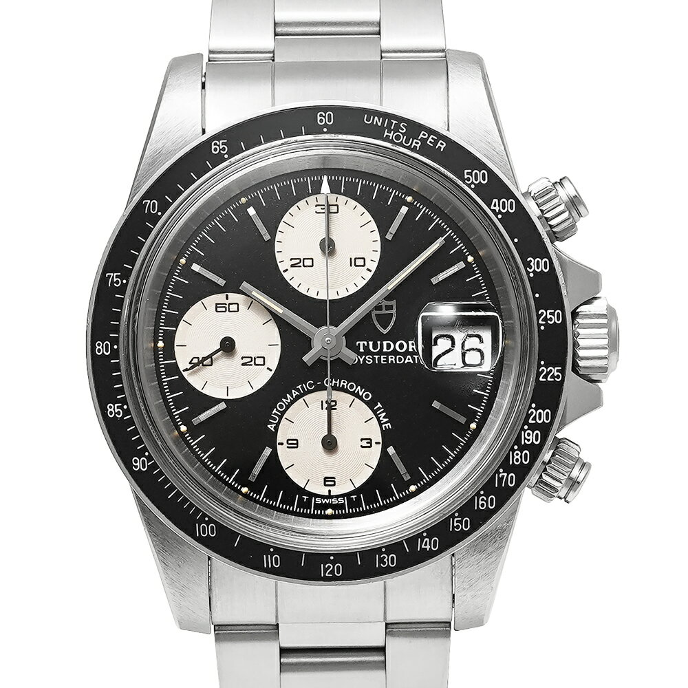 Chrono Time - 箱・保証書付き TUDOR クロノタイム 初期ダイヤル Ref.79160 ブラック 中古品 メンズ 腕時計