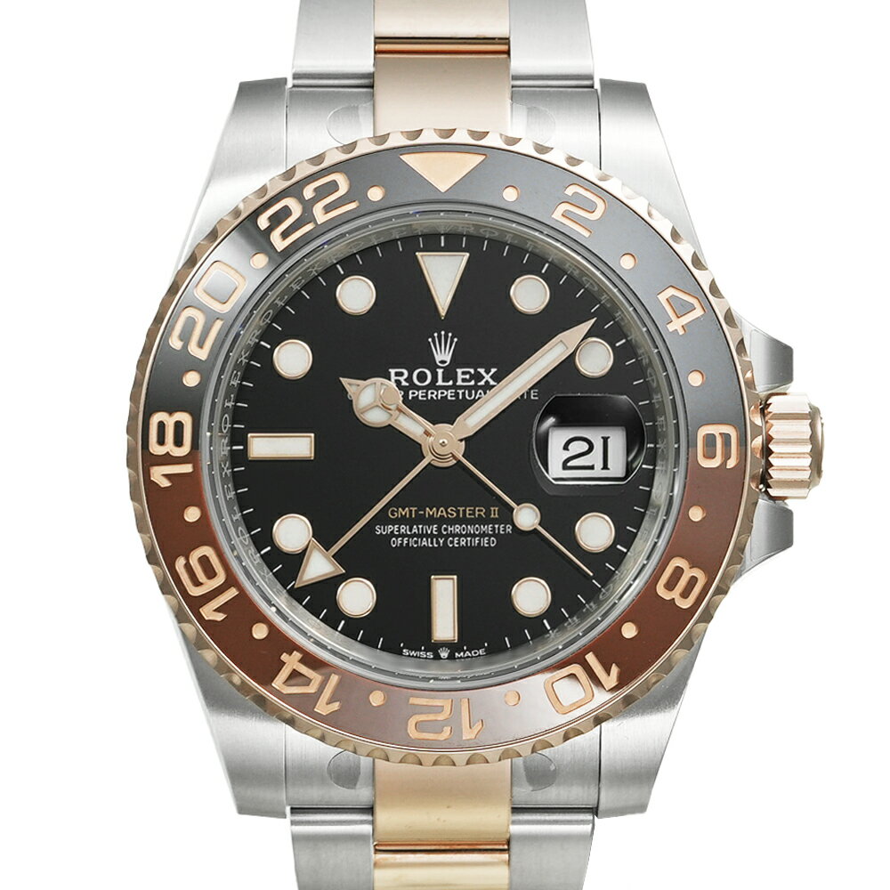FRANCK MULLER - GMTマスター2 ROOTBEER 箱・2025年8月保証書付き Ref.126711CHNR 中古美品 メンズ 腕時計