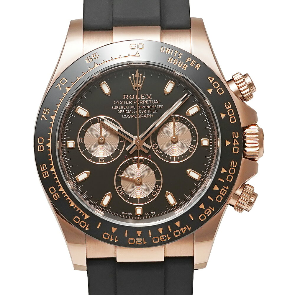 Other - 箱・保証書付き ROLEX デイトナ ブラック×ピンク オイスターフレックス Ref.116515LN 中古品 メンズ 腕時計