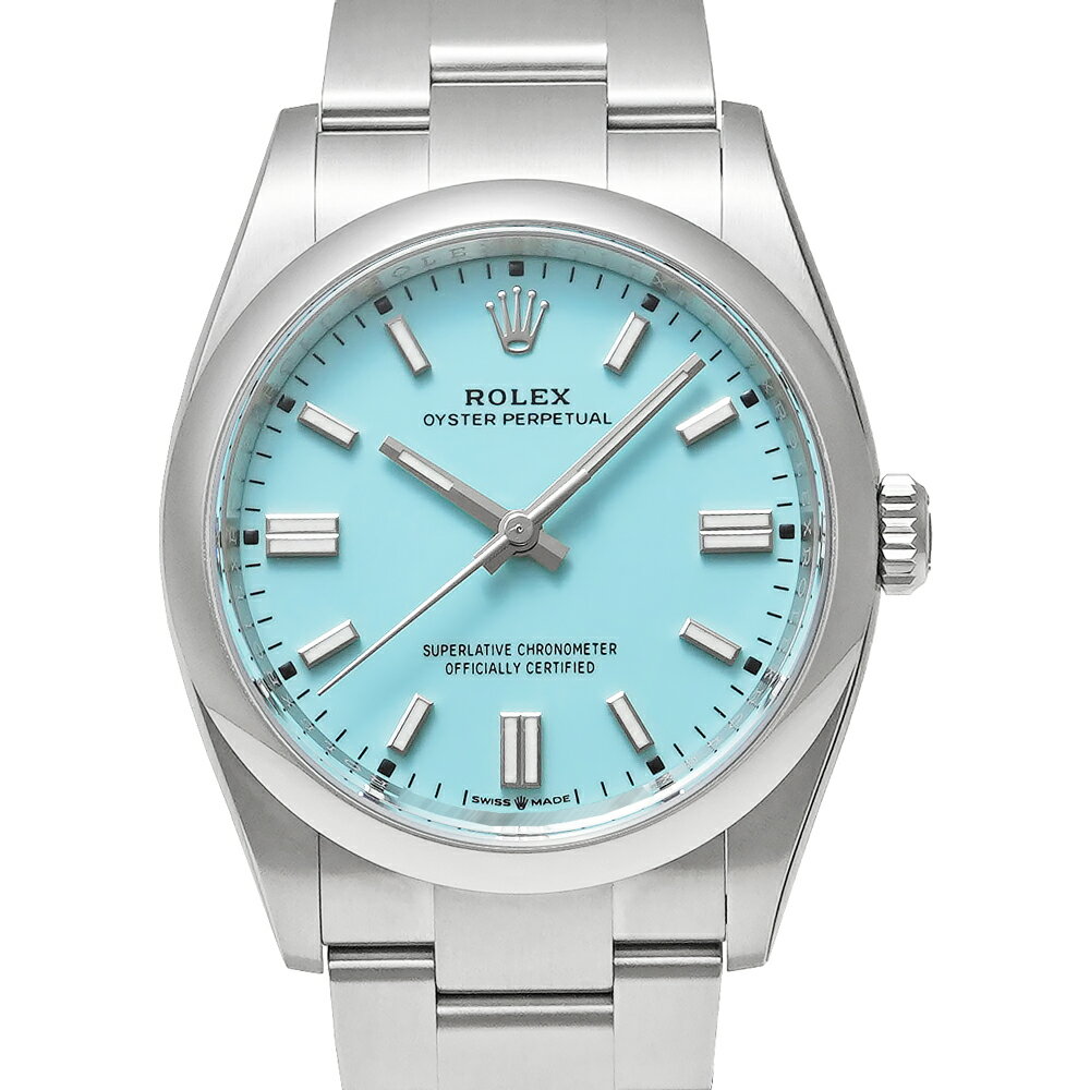 Rakuten - 未使用品 箱・2026年2月保証書付き ROLEX オイスターパーペチュアル 36 ターコイズ Ref.126000 メンズ 腕時計