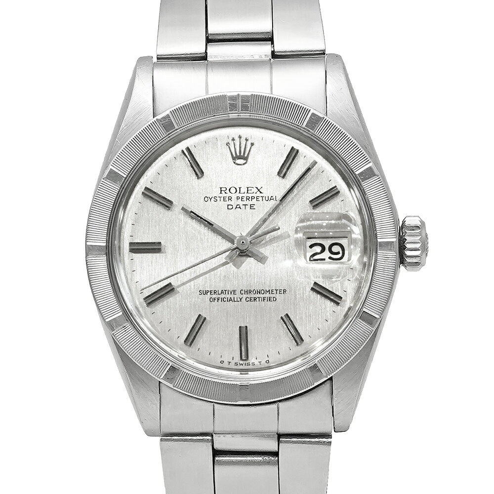 Rakuten - 1973年前後 ROLEX オイスターパーペチュアル デイト Ref.1501 シルバー アンティーク品 メンズ 腕時計