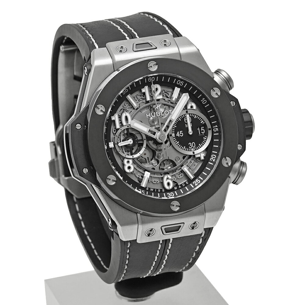HUBLOT ビッグバン ウニコ チタニウム セラミック Ref.421.NM.1170.RX スケルトン 中古品 メンズ 腕時 moonphase1986-10023195 ムーンフェイズ サンプル画像3