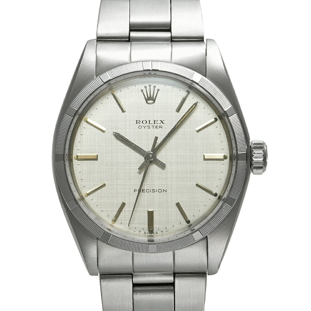 ROLEX プレシジョン リネンダイヤル 1972年頃製造 1975年8月保証書 Ref.6427 アンティーク品 メンズ 腕時計