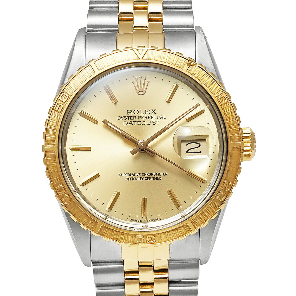 1985年前後 箱付き ROLEX デイトジャスト サンダーバード Ref.16253 シャンパンゴールド アンティーク品 メンズ 腕時計