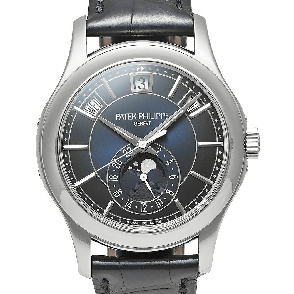 2026年3月購入 PATEK PHILIPPE コンプリケーション アニュアルカレンダー ムーンフェイズ 箱付き Ref.5205G-013 ブルーグラデーション中古品 メンズ 腕時計