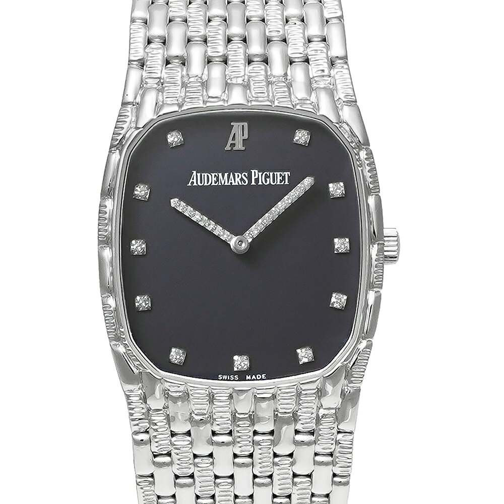 AUDEMARS PIGUET コブラ ダイヤモンド Ref.**** 中古品 ホワイトゴールド ブルー メンズ 腕時計