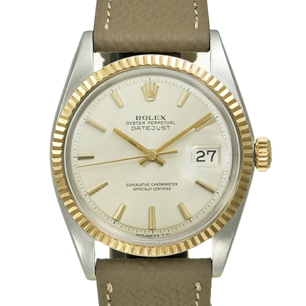 ROLEX デイトジャスト 1970年頃製造 保証書付き Ref.1601 アンティーク品 メンズ 腕時計