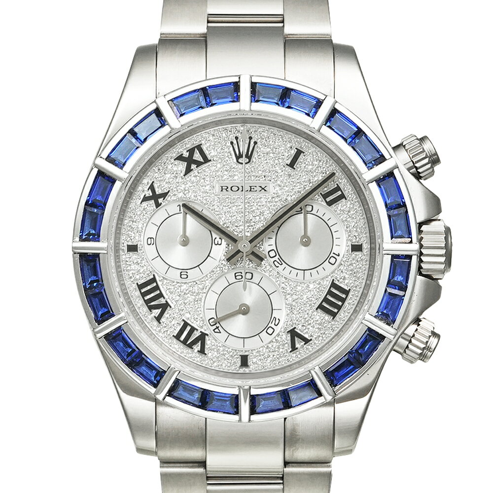 デイトナ カスタム アフターダイヤモンド V番 2009年製造 純正ベゼル付き Ref.116509 中古品 メンズ 腕時計
