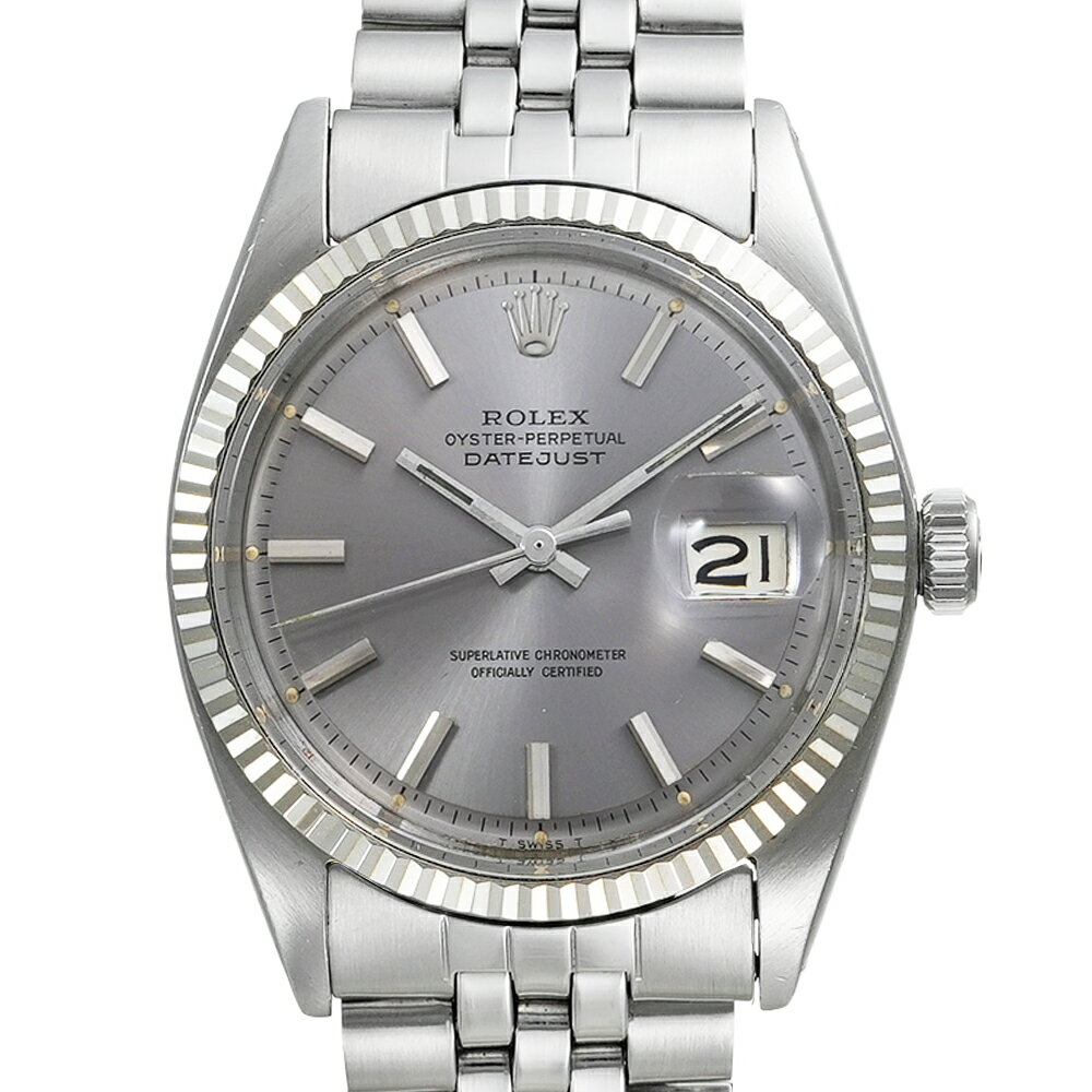ROLEX デイトジャスト パープル 1969年頃製造 国内正規保証書付き Ref.1601 アンテ ...