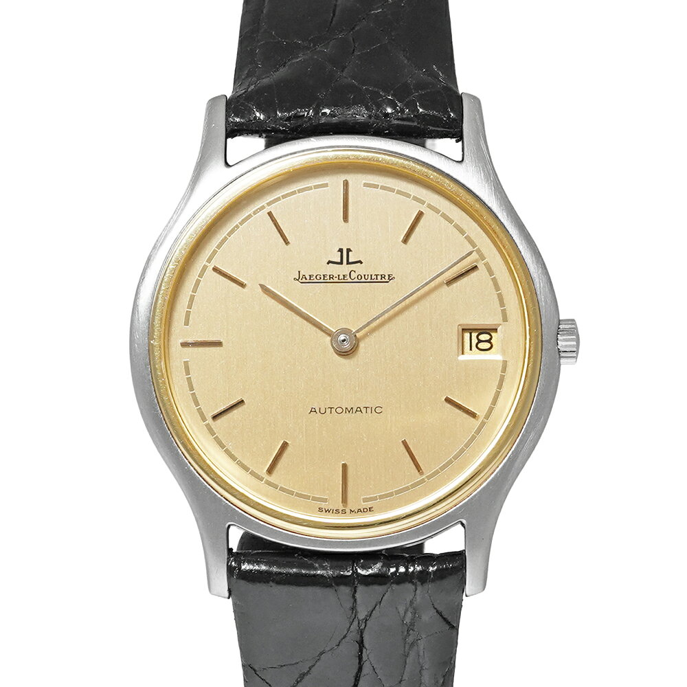 1980年代 Jaeger-LeCoultre ラウンド Ref.141.113.5 アンティーク品 シャンパンゴールド メンズ 腕時計