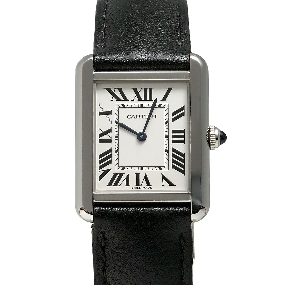 Cartier タンクソロ SM Ref.WSTA0030 中古品 シルバー レディース 腕時計