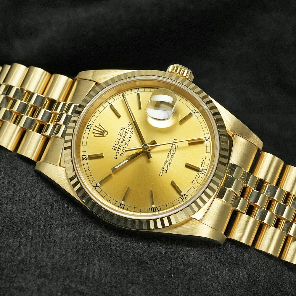 ムーンフェイズのデイトジャスト X番 1991年製造 Ref.16238 中古品 メンズ 腕時計｜アングル2
