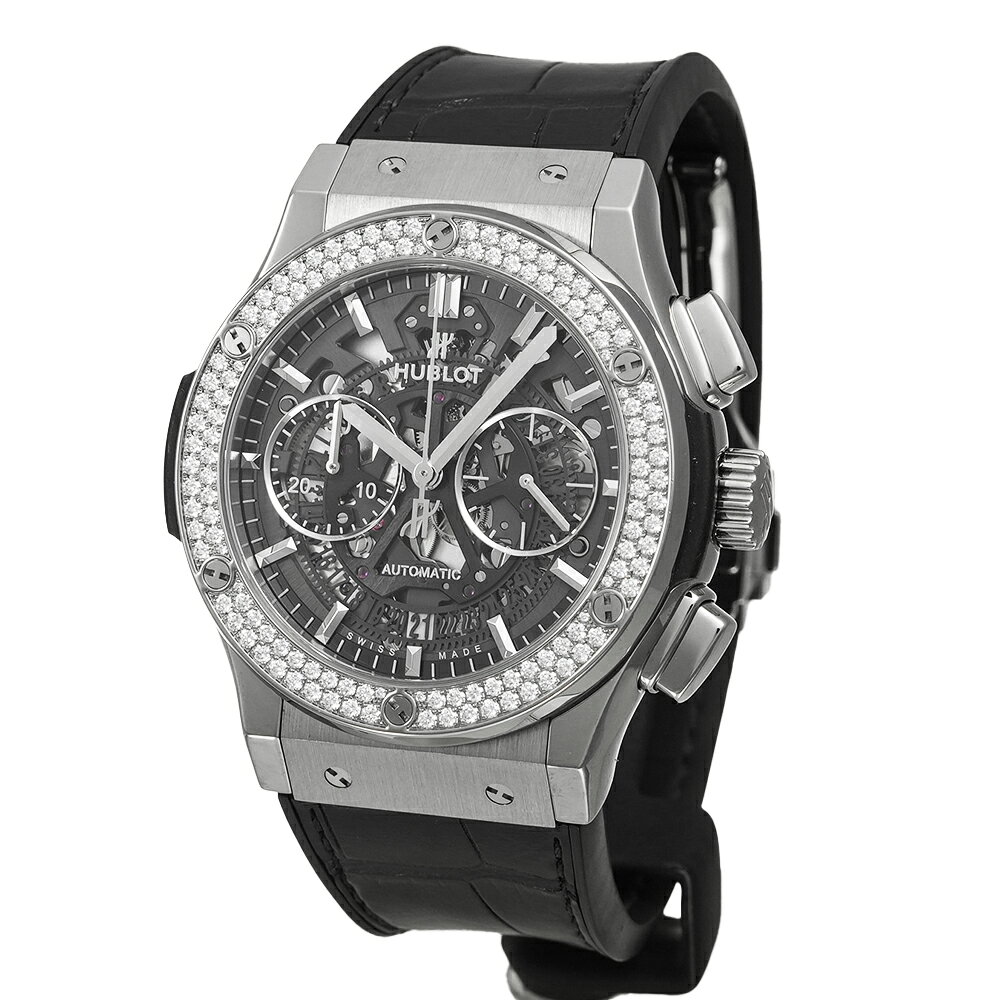 クラシックフュージョン アエロ クロノグラフ チタニウム ダイヤモンド 箱付き Ref.525.NX.0170.LR.1104 moonphase1986-10023673 ムーンフェイズ サンプル画像3