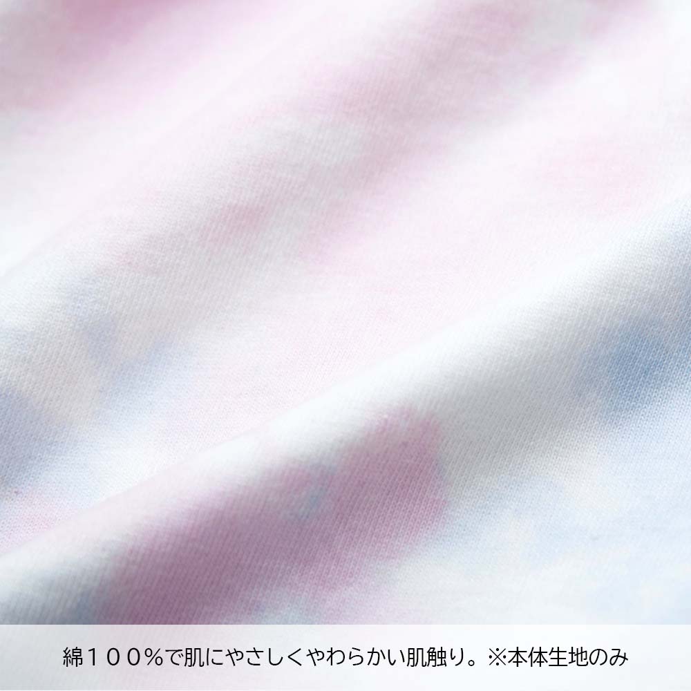 【mewoo!】タイダイTシャツワンピースベビーキッズ子供服Tシャツ半袖トップスワンピース男の子女の子90cm100cm110cm120cm130cm