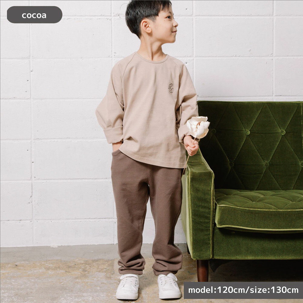 [t.] スウェット ジョガー パンツ ベビー キッズ 子供服 ロングパンツ ボトム ズボン 男の子 女の子 80cm 90cm 100cm 110cm 120cm 130cm