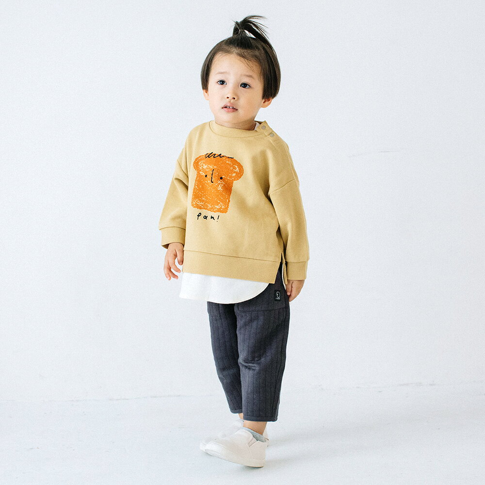 【SALE】80cmのみ在庫あり◎[t.] キルト シェフ パンツ ベビー キッズ 子供服 男の...