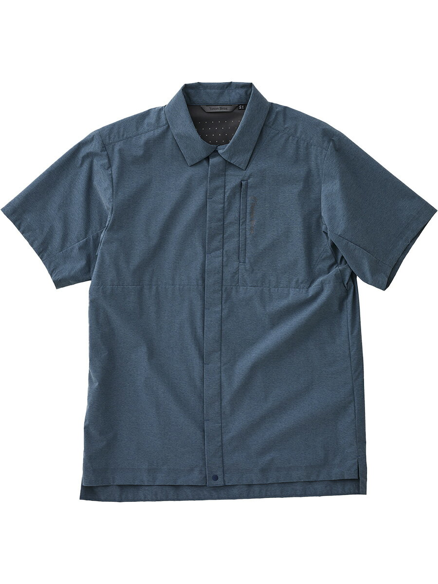 ティートンブロス(TetonBros.)ランシャツ(Run Shirt)TB251-51 カラー:Navy