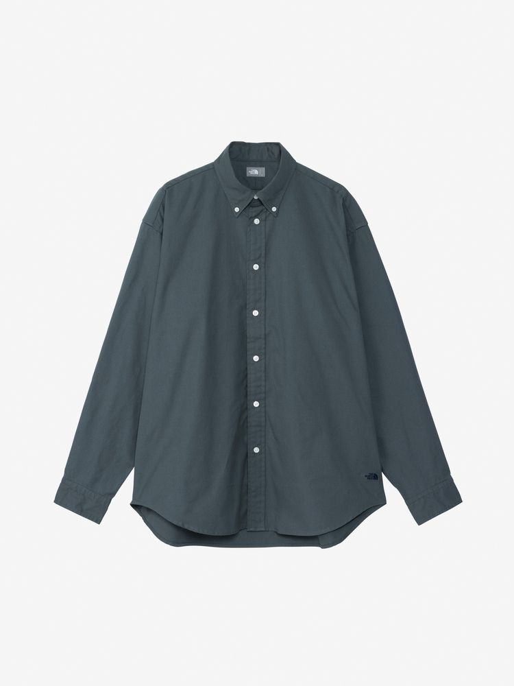 ノースフェイス（THE NORTH FACE）ロングスリーブハーフドームシャツ（L/S HALF DOME SHIRT）　NR12450　カラー：スプルースグリーン