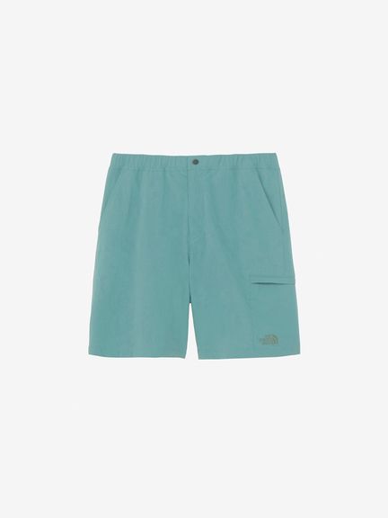 ノースフェイス（THE NORTH FACE）【女性用】マウンテンカラーショーツ（MOUNTAIN COLOR SHORT）　NBW42401　カラー：マラードグリーン