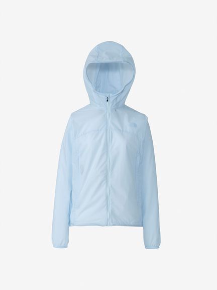 ノースフェイス（THE NORTH FACE）【女性用】スワローテイルフーディー（SWALLOWTAIL HOODIE）　NPW22202　カラー：ベアリーブルー