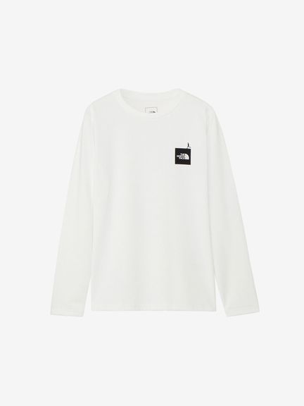 ノースフェイス（THE NORTH FACE）【女性用】ロングスリーブアクティブマンティー（L/S ACTIVE MAN TEE）　NTW32480　カラー：ホワイト