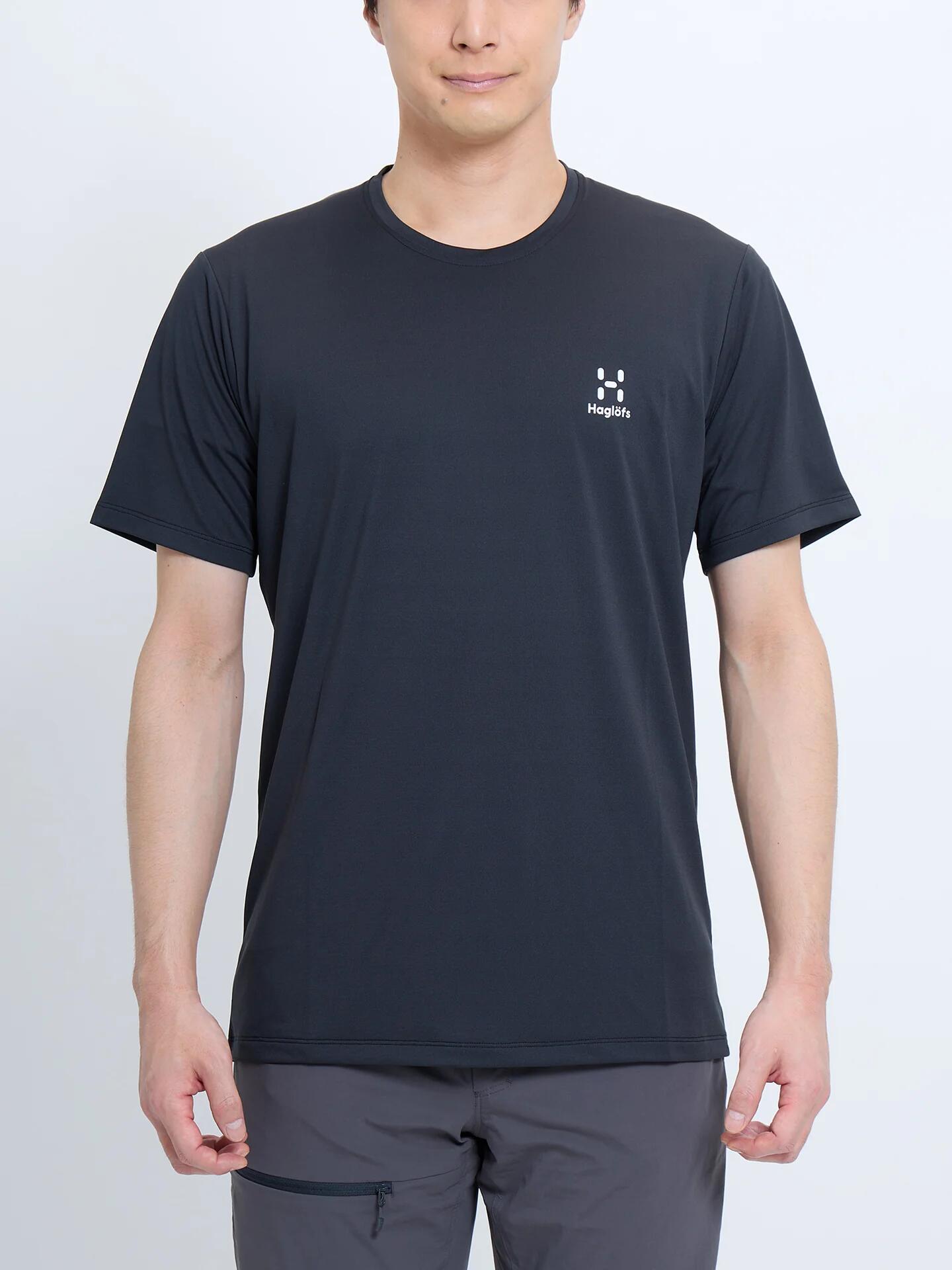 ホグロフス（HAGLOFS）トレック テック ティー （Trekk Tech Tee）　605514　カラー：True Black