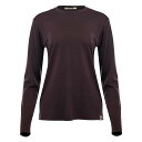 アクリマ(ACLIMA)【女性用】ライトウール 180 クルーネック(LightWool 180 Crewneck)109514 カラー:ChocolatePl...