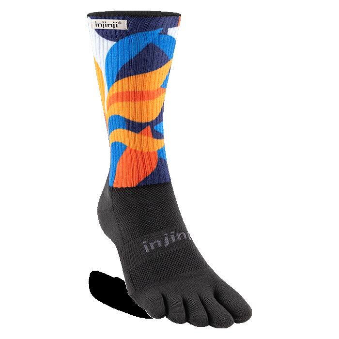 樂天商城 - インジンジ（injinji） スペクトラムミッドウェイトクルー 213470 カラー：ボタニック