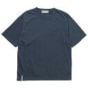 アクシーズクインエレメンツ(AXESQUIN ELEMENTS)ショートスリーブのTシャツ 021073カラー:アオニビ