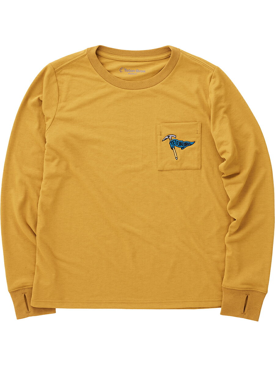 ティートンブロス（TetonBros.）TB Axe L/Sティー（TB Axe L/S Tee）TB233-50カラー：Yellow