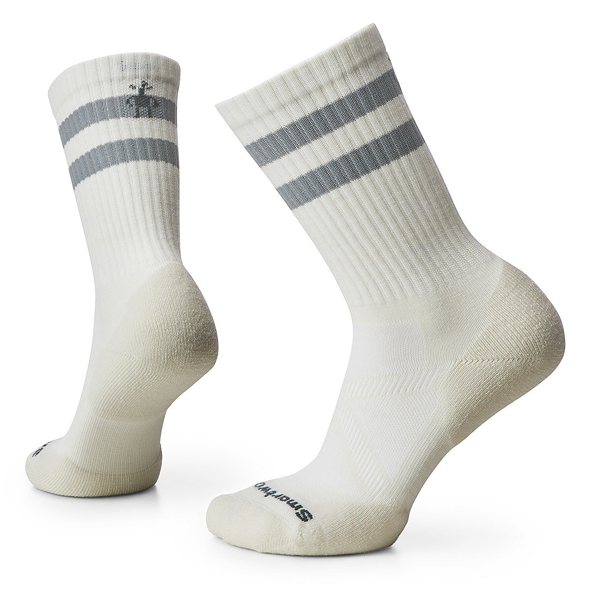 スマートウール（SmartWool）アスレチックストライプクルー　SW70131　カラー：ナチュラル