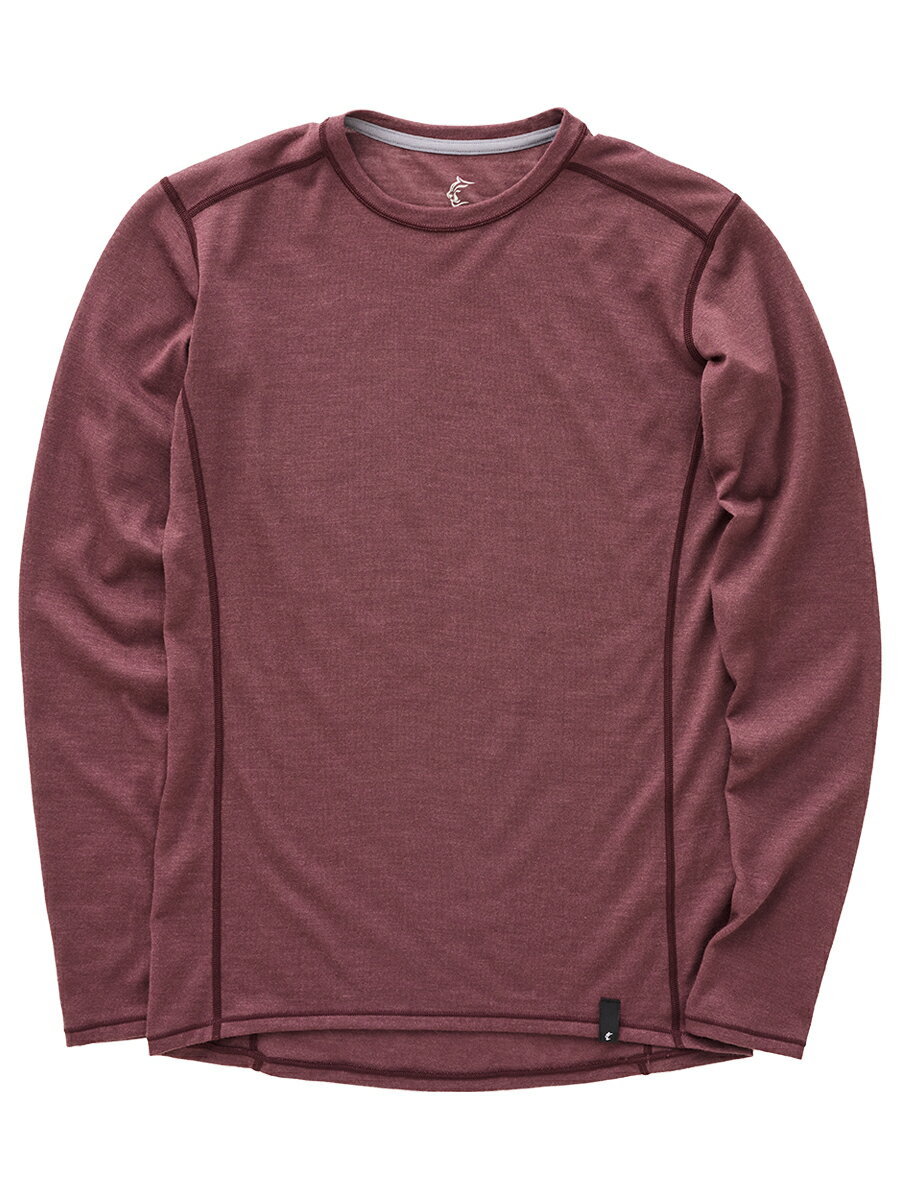 ティートンブロス（TetonBros.）【女性用】アクシオライトL/S（Axio Lite L/S）TB231-25W　カラー：Wine Red　【Tシャツ 長袖 ロンT アクシオ 登山 アウトドア レディース】