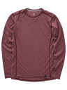 ティートンブロス TetonBros. 【女性用】アクシオライトL/S Axio Lite L/S TB231-25W カラー：Wine Red 【Tシャツ 長袖 ロンT アクシオ 登山 アウトドア レディース】