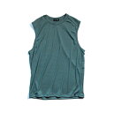 X^eBbNiSTATICjI[Gx[V X[uXVciALL ELEVATION SLEEVELESS SHIRTSj100123@J[FBlue Green