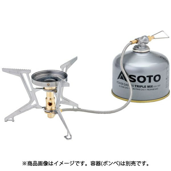 ソト（SOTO）マイクロレギュレーターストーブ FUSION Trek 【コンパクト 調理 ガス OD缶 キャンプ アウトドア】