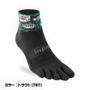 インジンジ（injinji）アーティスト トレイルミッドウェイト ミニクルー 293430　カラー：トラウト