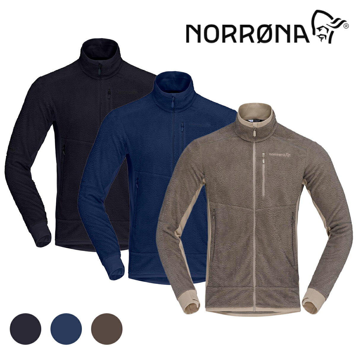 樂天商城 - ノローナ（NORRONA）フォルケティン ウォームワン ジャケット（falketind warm1 active Jacket） 1895-26【保温 ジップ フーディ プリマロフト Active Evolve ハイブリッド ミドルレイヤー メンズ】