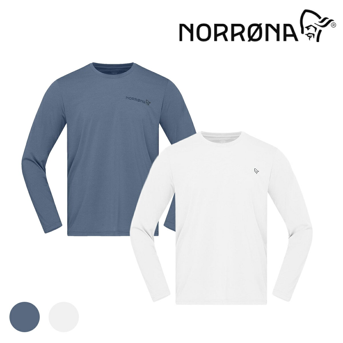 樂天商城 - ノローナ（NORRONA）フェムンド テック ロング スリーブ（femund tech Long sleeve） 2625-24　【長袖 Tシャツ 速乾 吸汗 消臭 UVカット 軽量 登山 ハイキング アウトドア ベースレイヤー メンズ】
