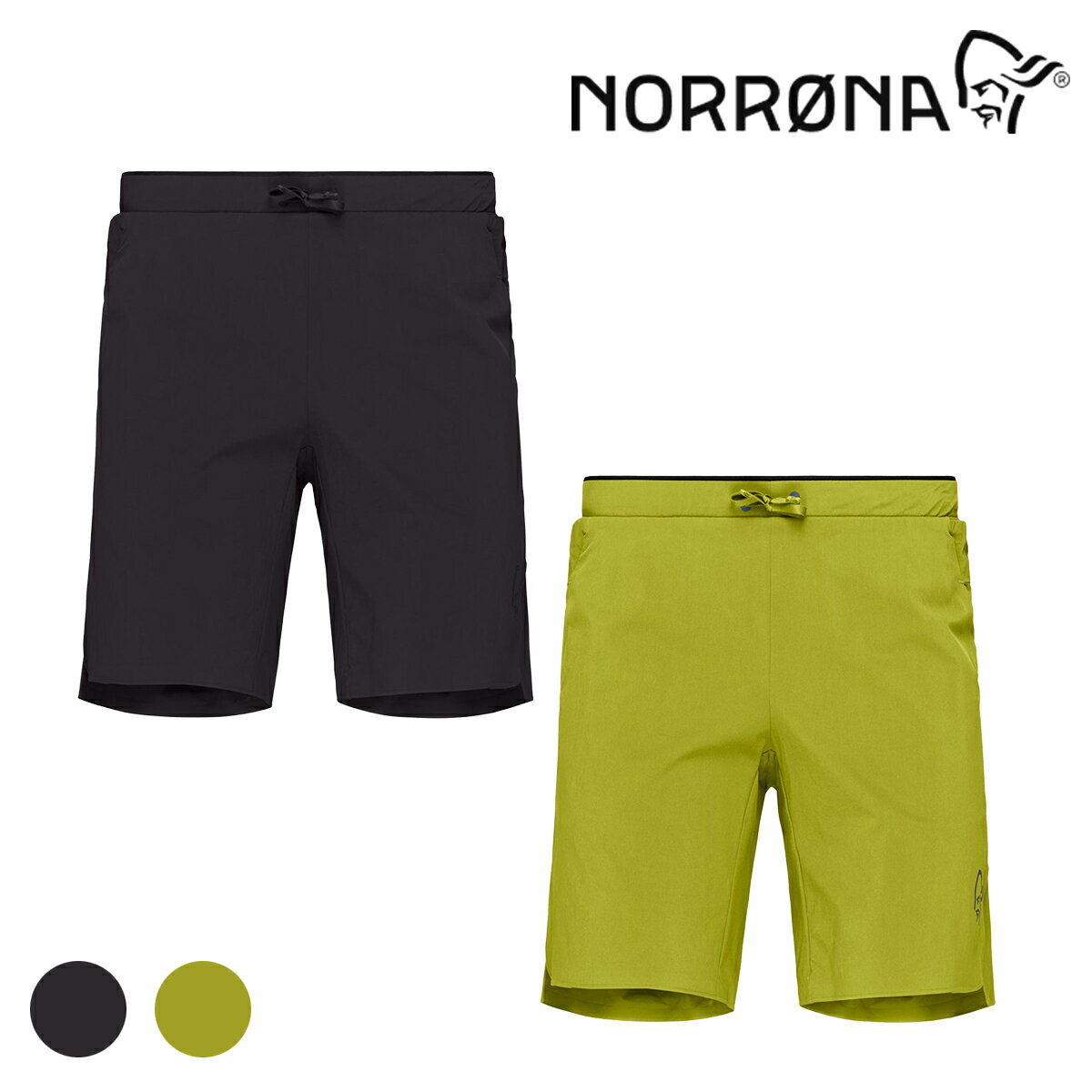 Rakuten - ノローナ（NORRONA）セーニャ フレックス 19 ショーツ（senja flex19 Shorts）5805-23【ショートパンツ 速乾 ストレッチ 撥水 トレイルランニング ハイキング ファストパッキング ポケット多数 メンズ】