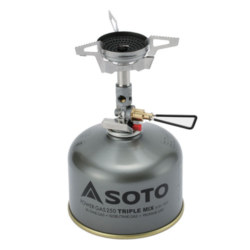 ソト（SOTO）SOD-310マイクロレギュレーターストーブウインドマスター（Micro Regulator Stove Wind Master）　【ストーブガス ストーブ ランタン ヒーター ウォーマー アウトドア　シングルバーナーコンロ】