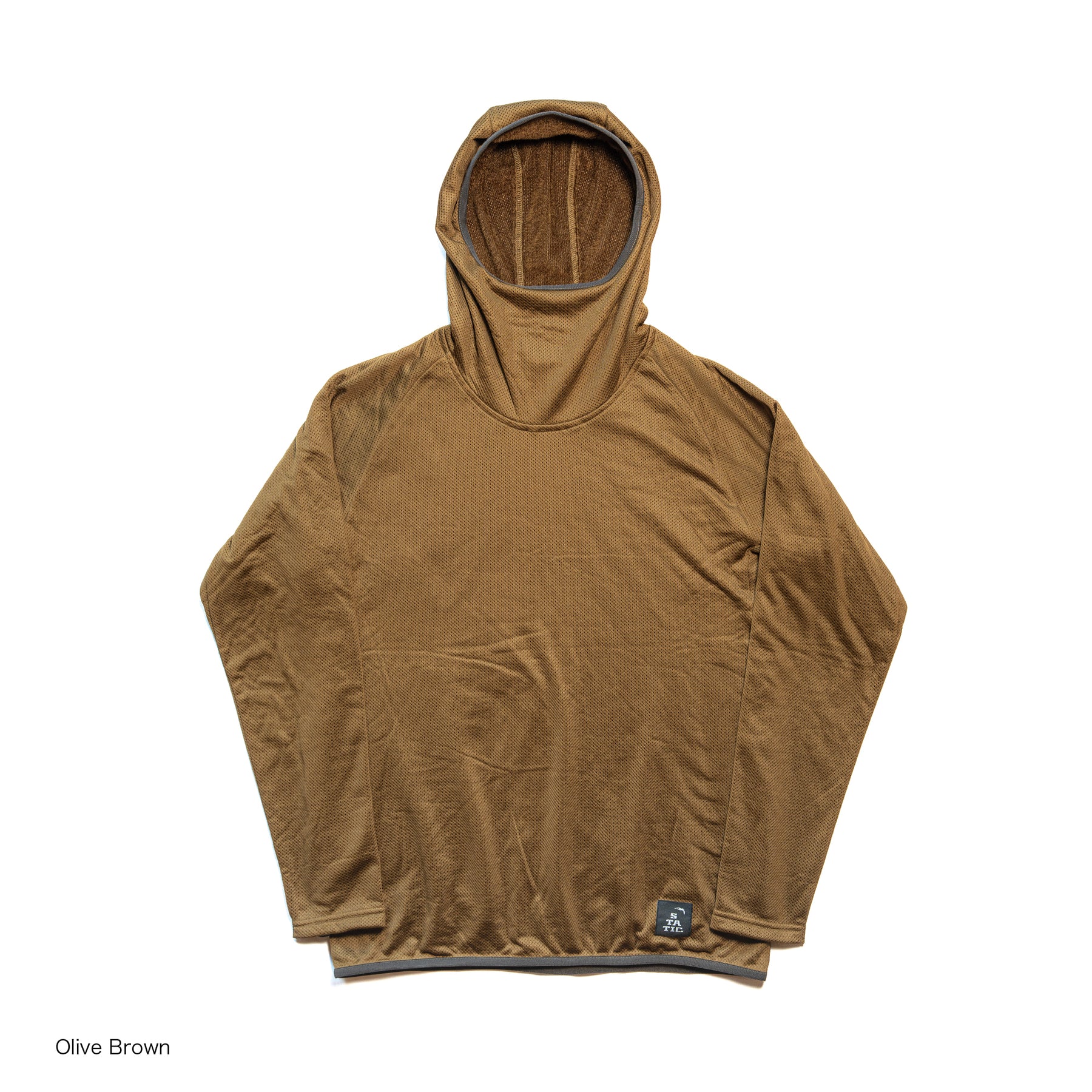 スタティック（STATIC）アドリフトプルオーバーフーディー（ADRIFT P/O HOODY）25502カラー：Olive BrownOcta®CPCP® 軽量 保温 通気性 ミッドレイヤー メンズ レディース