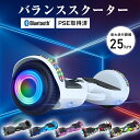 【最安値★20,800円→16,300円】ランキング1位獲得！電動バランススクーター 立ち乗り 電動二輪車 Bluetooth対応 LEDライト 7インチタイヤ スマートスクーター セグウェイ ホバー