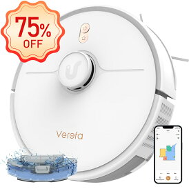 【75%OFFクーポン利用★57,990円→14,497円】ロボット掃除機 自動ゴミ収集 5000Pa 260分連続稼働 高精度LiDAR ナビゲーション Wi-Fi接続 Alexa対応 フローリング/畳/カーペット掃除機 ロボット お掃除 ロボット 掃除用品 自動掃除機