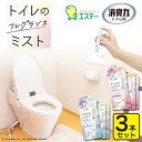 消臭剤 トイレ用 3本セット 携帯ミスト 消臭スプレー スプレー 匂い 臭い におい消し エステー 消臭力 気くばり女子のトイレミスト エアリーサボンの香り 日...