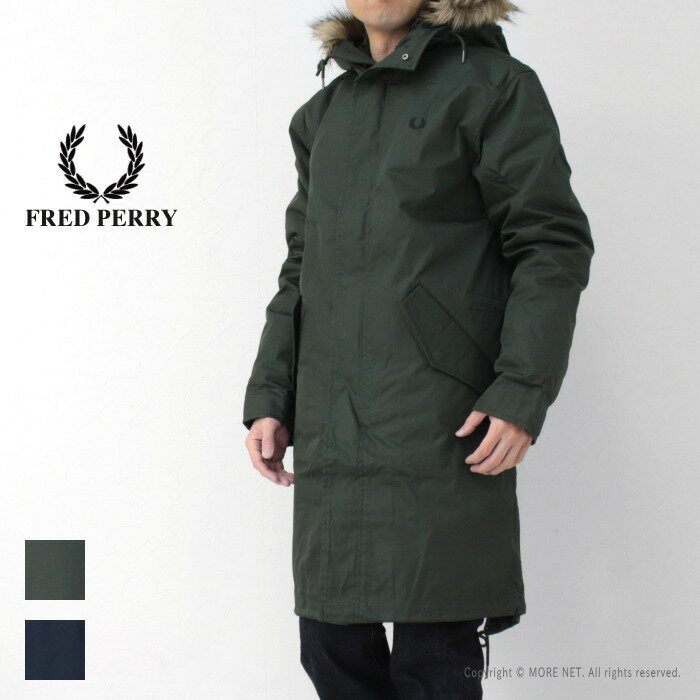 秋冬FRED PERRY アウターコート カーキインナー付き